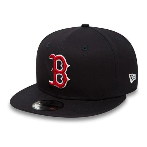 New Era boston red sox mlb essentials blu berretto 9fifty snapback regolabile