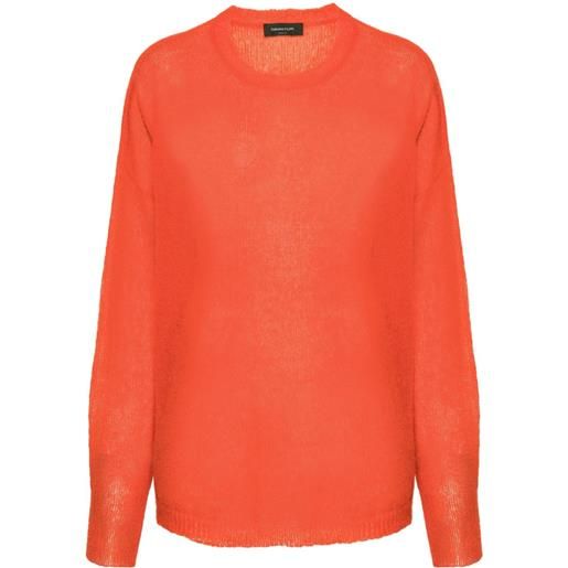 Fabiana Filippi maglione con spalle scoperte - arancione