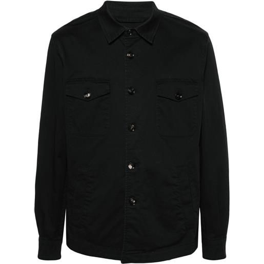ERALDO giacca-camicia cefalu - nero