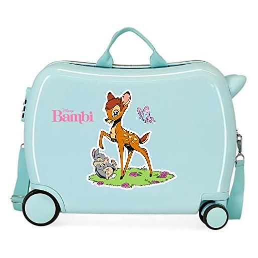 Disney valvola a sfera aquaforte pvc, bambi, talla unica, valigetta per bambini