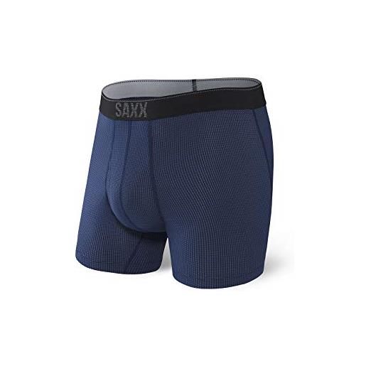 SAXX Underwear Co. saxx uomo missione boxer breve mosca s midnight