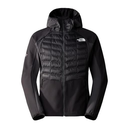 The north face mountain athletics giacca hardshell, tnfblk/grigio asfalto/tnfblk, xs uomo