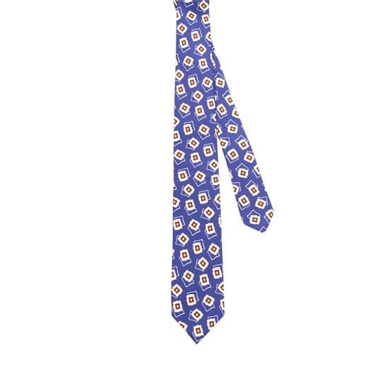Barba cravatte cravatte uomo blu