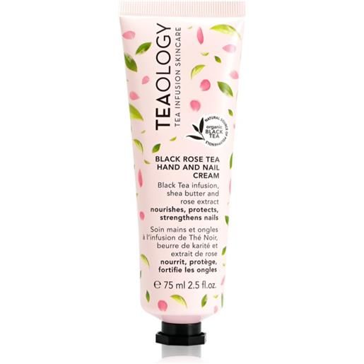Teaology black rose hand and nail cream 75 ml