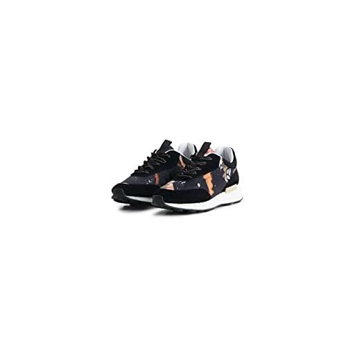 Desigual scarpe da jogging sport 2000 black, ginnastica donna, nero, 36 eu