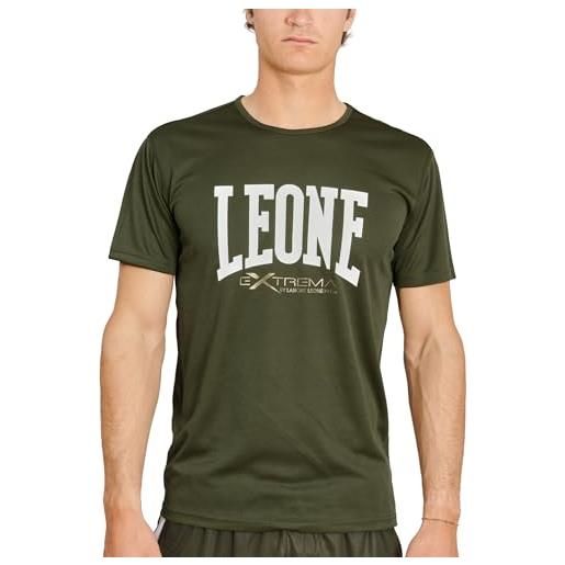LEONE1947 leone 1947, t-shirt uomo logo nero