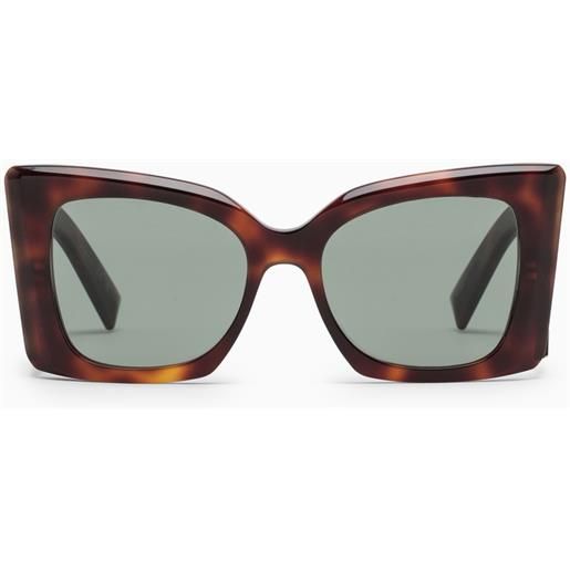 Saint Laurent occhiali da sole sl m119 blaze tartarugati