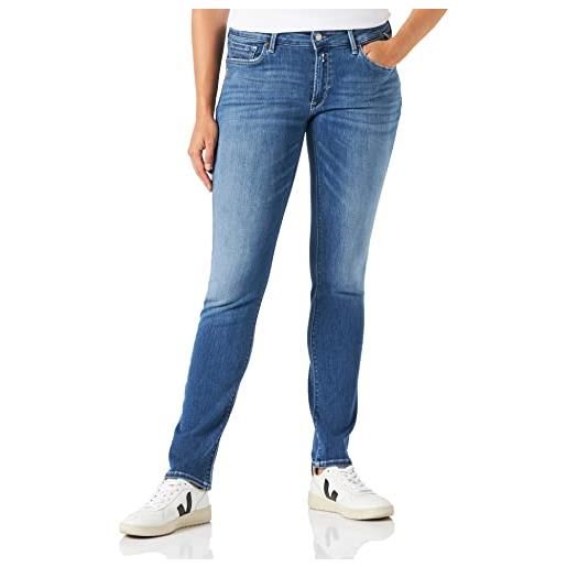 REPLAY nuovo luz, jeans donna, blu (medio 009), 24w / 32l