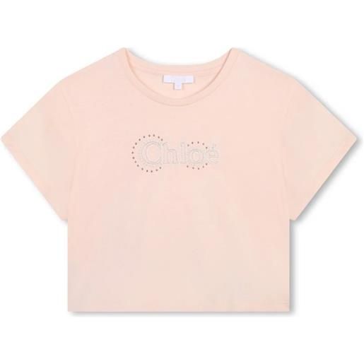 ChloÃ¨ kids t-shirt in cotone rosa