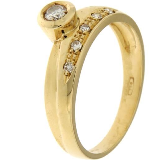 Gioielleria Lucchese Oro anello donna oro giallo gl101594