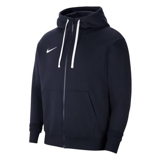 Nike team club 20, felpa con cappuccio, uomo, blu (ossidiana/bianco), 2xl