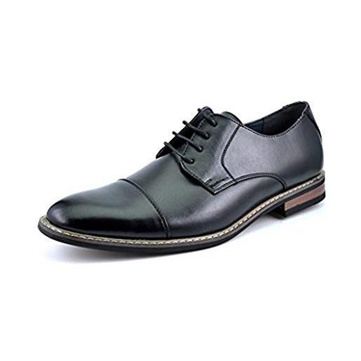 DREAM PAIRS bruno marc scarpe eleganti uomo scarpe oxford uomo stringate derby basse oxford vintage elegante nero prince-6 taglia 43.5eu/10us