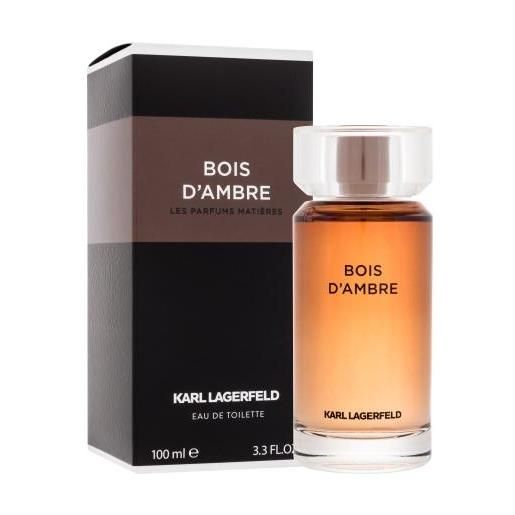 Karl Lagerfeld les parfums matières bois d'ambre 100 ml eau de toilette per uomo