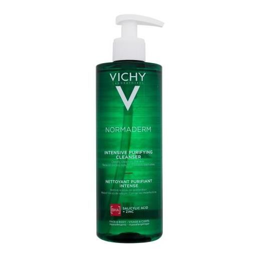 Vichy normaderm intensive purifying cleanser gel detergente per pelli grasse e acneiche 400 ml per donna
