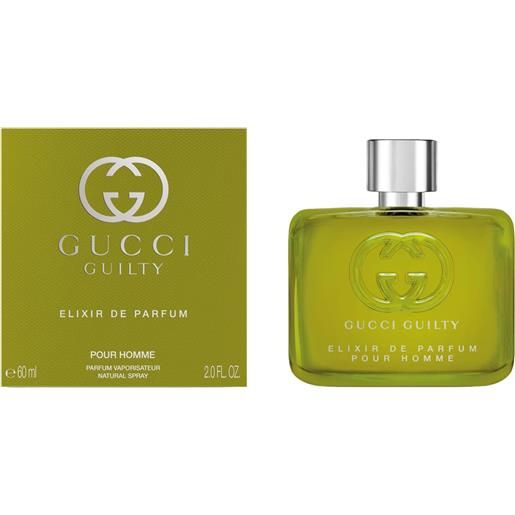 Gucci guilty elixir de parfum, spray 60 ml - profumo uomo