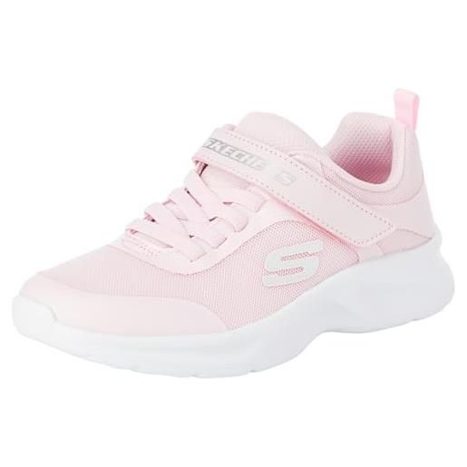 Skechers girls, sneaker, light pink mesh/trim, 43 eu