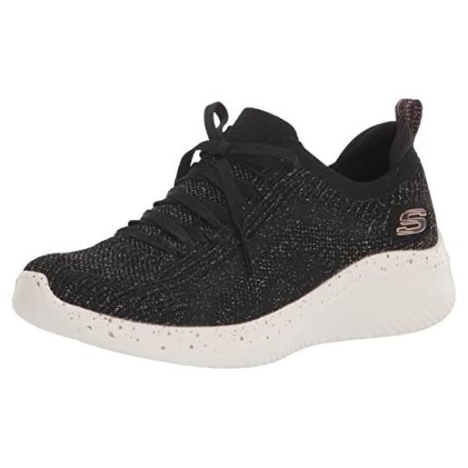 Skechers ultra flex 3.0, scarpe da ginnastica donna, bordo in rete blu navy, 38 eu