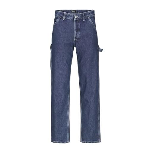 JACK & JONES jjieddie jjcarpenter sbd 316 noos pantaloni jeans, blu denim, w32 / l32 uomo