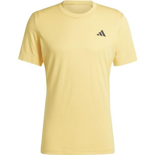 Adidas t-shirt da uomo Adidas tennis freelift t-shirt - semi spark/semi spark