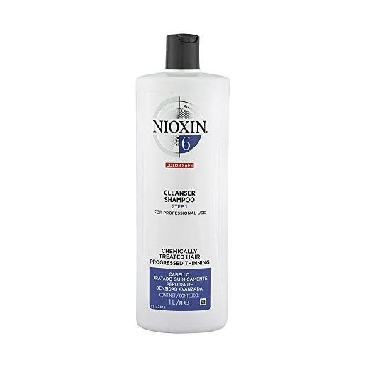 Nioxin - sistema 6 detergente shampoo - line system 6-1000 ml