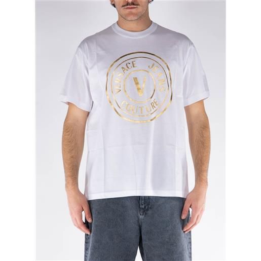 VERSACE JEANS COUTURE t-shirt foil uomo