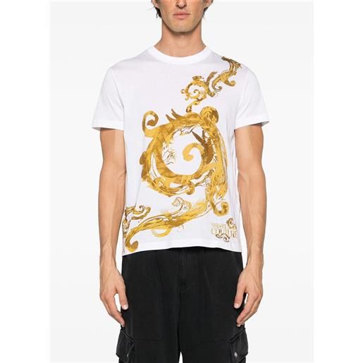 VERSACE JEANS COUTURE t-shirt panel baroque uomo