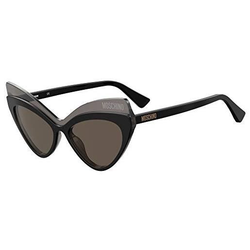 MOSCHINO occhiali da sole mos080/s black/grey 54/17/140 donna