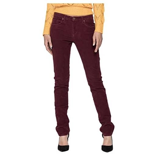 Carrera jeans - pantalone per donna, tinta unita, velluto (eu 42)