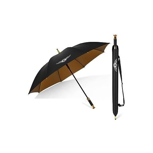 DabbOo ombrello, per bentley mulsanne continental flying bentayga continental gt ombrello uv pieghevole sole e pioggia