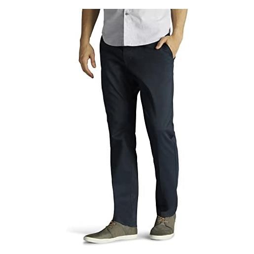 Lee pantalone slim performance series extreme comfort uomo, navy, 42w x 34l