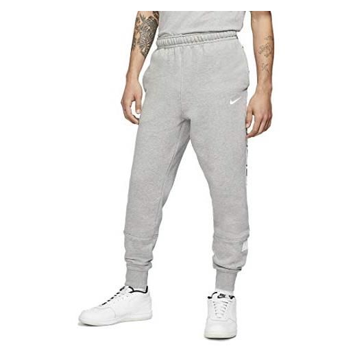 Nike repeat - pantaloni da jogging in pile grigio m