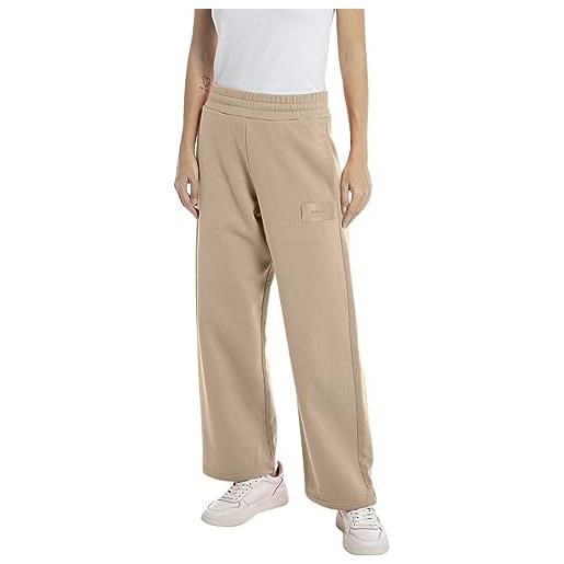 REPLAY w8080 second life pantaloni casual, sand 822, s donna