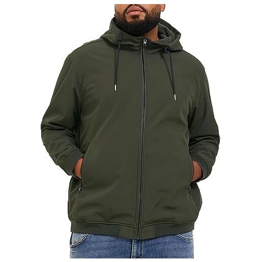 JACK & JONES bestseller a/s jjebasic softshell hood pls giacca, rosin, xxxl uomo