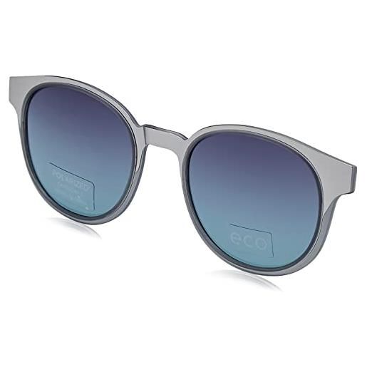 MODO & ECO glomma clip on occhiali, grigio, 48 unisex, grigio