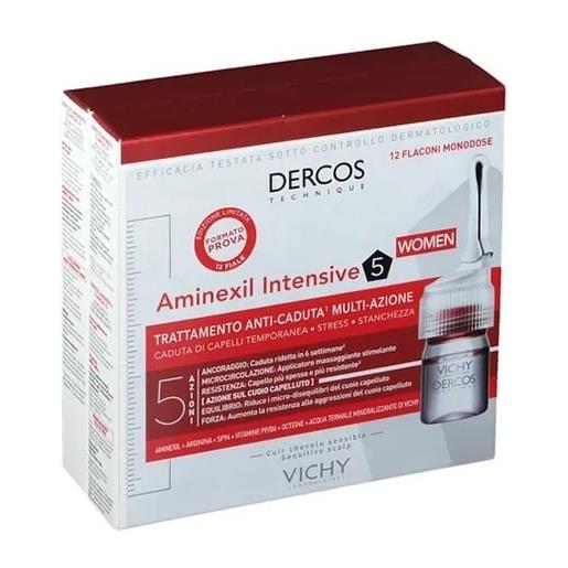 Vichy dercos aminexil intensive 5 donna 12 fiale 6ml