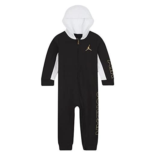 Nike jordan tuta da neonato holiday shine nera taglia 24 m codice 65c052-023