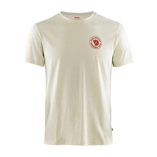 Fjallraven 1960 logo t-shirt m, uomo, chalk white, xl