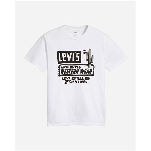 Levis levi's big logo cactus m - t-shirt - uomo