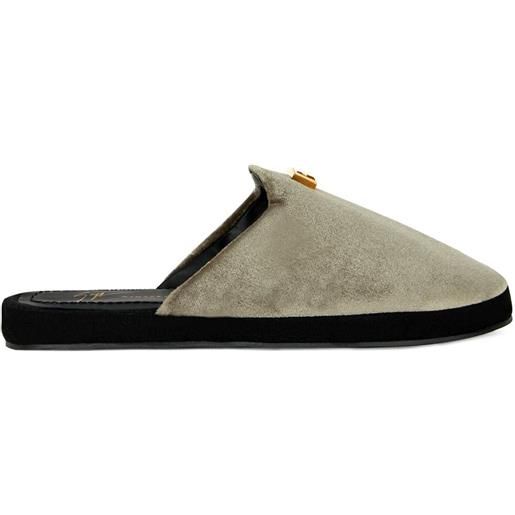 Giuseppe Zanotti slippers domitille - grigio