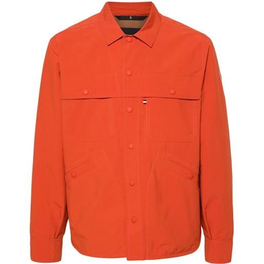 Moncler Grenoble giacca-camicia nax - arancione