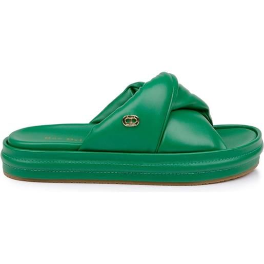 Dee Ocleppo sandali slides milan - verde
