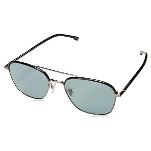 Boss 1106/f/s, occhiali da sole, rutenio scuro, 58, da uomo