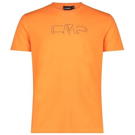 CMP - t-shirt in jersey da uomo, flame, 56