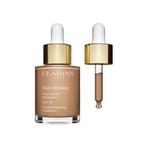 Clarins fondotinta idratante skin illusion spf 15 (natural hydrating foundation) 30 ml 110 honey