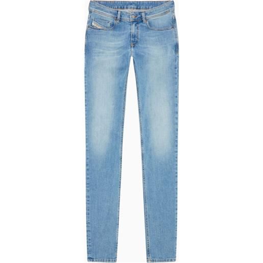 DIESEL jeans skinny blu chiaro 1979 uomo DIESEL sleenker 09h62