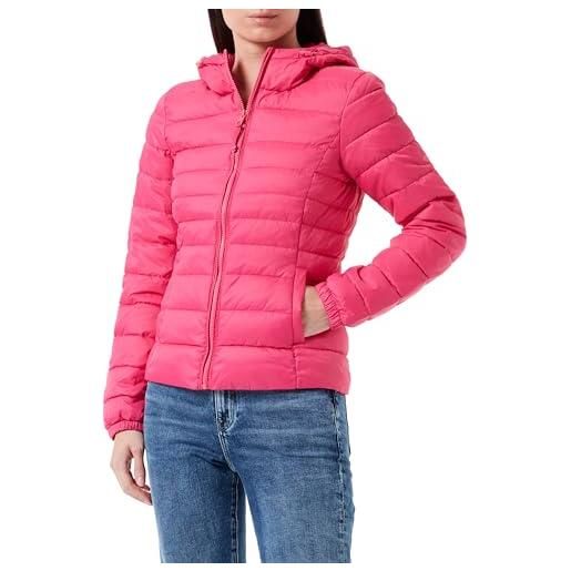 Only onltahoe - giacca con cappuccio otw noos, giacca donna, fuchsia purple, xs