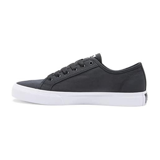 DC Shoes manuale, scarpe da ginnastica uomo, nero/grigio, 37 eu