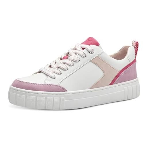 MARCO TOZZI 2-23703-42, scarpe da ginnastica, donna, bianco pink, 39 eu