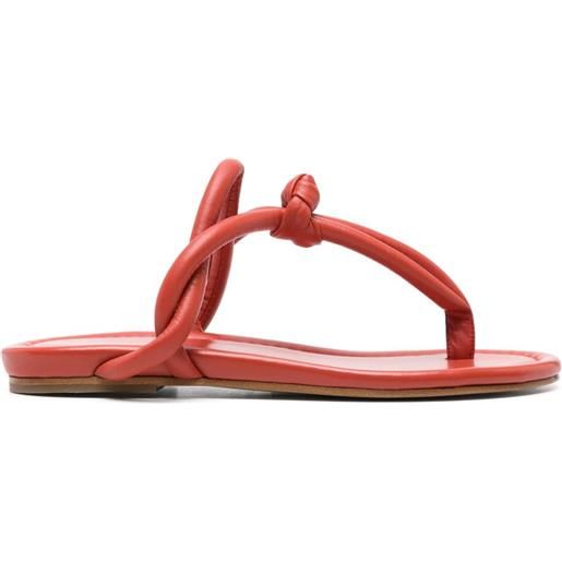 Fabiana Filippi sandali imbottiti - rosso
