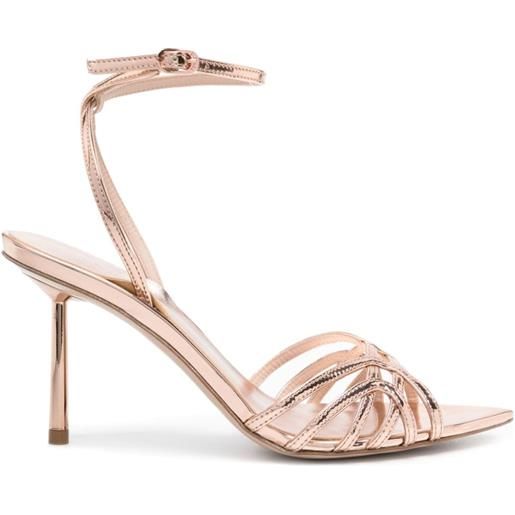 Le Silla sandali metallizzati bella 80mm - rosa